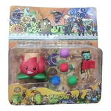 Muñecos Plantas Vs Zombies Lanzador De Bolas Set 7 Modelos 