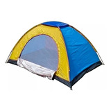 Carpa Camping Impermeable Grande 6 Personas 250x200x145 Cm