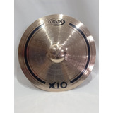 Prato Ataque Orion Crash X10 17'' Bronze Liga B10 + Baqueta