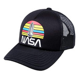 Concept One Nasa Shuttle Gorra De Camionero Ajustable Con Ci