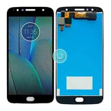 Frontal Touch E Display Motorola Moto G5-s Plus Preto