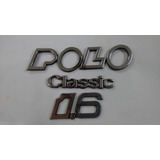 Kit Emblemas Vw Polo Clasicc 1,6