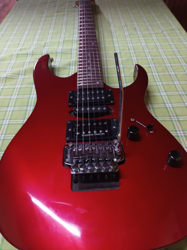 Guitarra Ibanez Rgpermuto Por Ampli De Bajo.