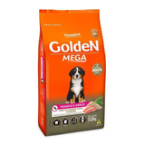 Ração Golden Mega Cães Filhote Rçs Grandes Frango Arroz 15kg