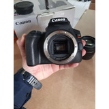 Câmera Cânon Sl3 + Lente 18-55 (novíssima) 