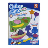 Juego De Masas Color Clay Set De Helados Paleta