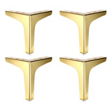 Pata Clasica Para Sala Muebles Pack 4 Piezas - Gold Dorado