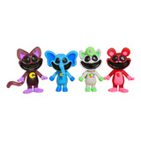 Cuatro Figuras Juguete Smiling Critters Cat