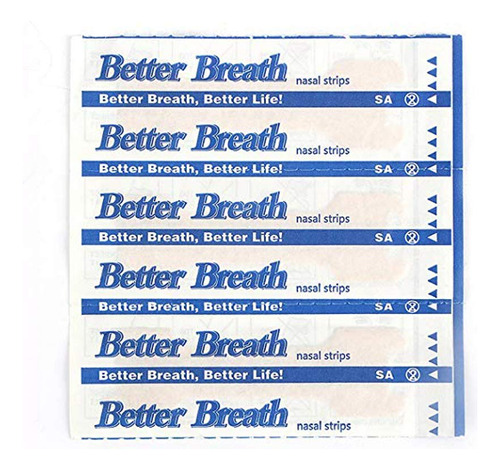 Breathe Right Better Breath Tiras Nasales Para Reducir Ronqu