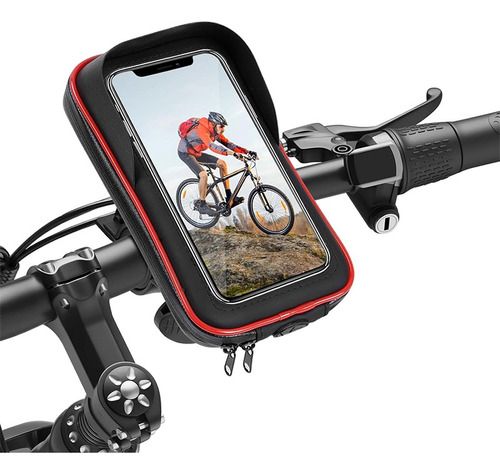 Soporte Celular Impermeable Giratorio 360° Para Bici, Moto