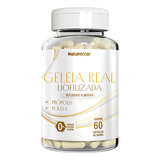 Geleia Real Propolis Capsula + Pólen Natural Premium 500mg