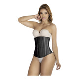 Faja Colombiana Cinturilla Latex 4 Hileras Broches Original