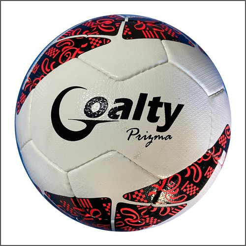 Pelota De Fútbol Goalty Prisma N°5 Pu 32 Gajos Cosido A Mano