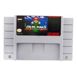 Cartucho Super Nintendo Super Mario Hacks Collection