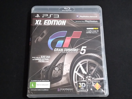 Jogo Gran Turismo 5 Ps3