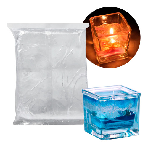 Parafina Cera De Gel Transparente Velas 1 Kilo