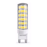 Pack X10 Bipin Led 6w G9 Luz Calida 220v Macroled