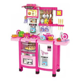 Cocina De Juguete Ipidelo Vz-mjl-89 Color Fucsia