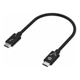 Thunderbolt 3 Certificado Cable Usb Tipo C  Hasta 40...