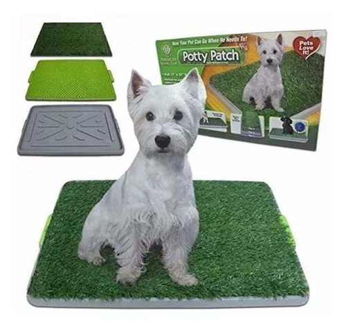 Baño Para Perros Ecológico Gatos Pet Potty Grande 43x68.5 Cm