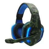 Fone De Ouvido Headset Gamer Camuflado Ps4 Xbox One Chat