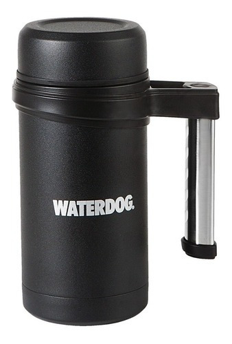 Jarro Vaso Termico Termo Waterdog Filtro Te Café Local Color Negro Liso