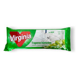 Trapero Húmedo Virginia Con Ojal Aroma Manzana Verde 10 Uds