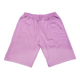 Short Bermuda Larga Unisex Algodon Trap Mujer Talles Amplios