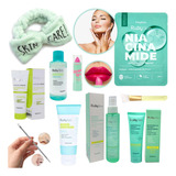 Set De 10 Art Para El Cuidado Facial Rutina Skin Care Piel 