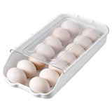 Caja Para Almacenar Hasta 14 Huevos Para La Nevera