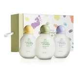 Natura  Mama Y Bebe Kit De 3 Colonias 50ml Sin Alcohol