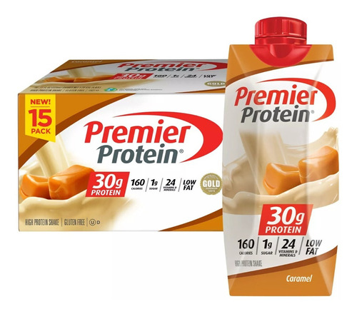 Premier 15 Malteadas Caramelo 325ml 15 Pk