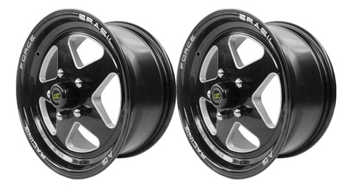 Par De Rodas Ag Force 15x7 Arrancada Racing