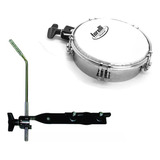 Kit Tamborim C/ Clamp Tt 409 + Suporte P/ Percussão Ta 422