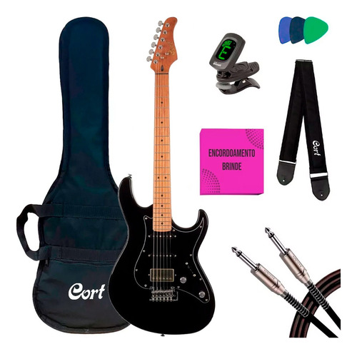 Guitarra Cort Stratocaster G Series G250 Hss C/ Acessórios