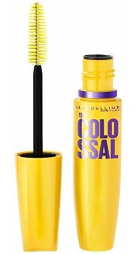 Máscara De Pestañas Maybelline Colossal Glam Negra.