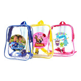 Mochilas Transparentes Para Niños 15 Pz