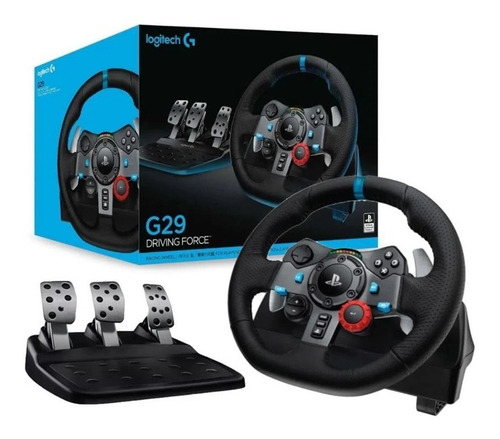 Logitech G29, Volante Carreras Driving Force, Pc / Ps5 | Ps4