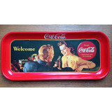 Bandeja Coca Cola 1991 Welcome