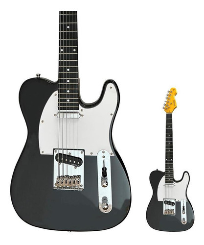 Guitarra Elét Telecaster Phx Special Preta 6 Carrinhos Tl-1 Cor Black