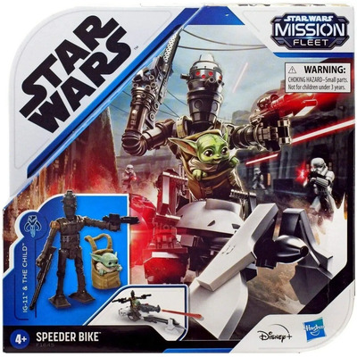 Star Wars Mission Fleet Ig-11 Y The Child Con Speeder Bike | Meses sin interés