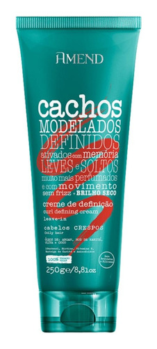 Leave In Amend Cachos Cabelos Crespos 250g