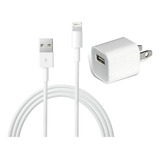 Cargador iPhone Original Lightning Cable + Cubo iPhone 5 6 7