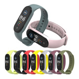 Kit 5 Pulseira Miband 6 Original Premium Diversas Cores M5