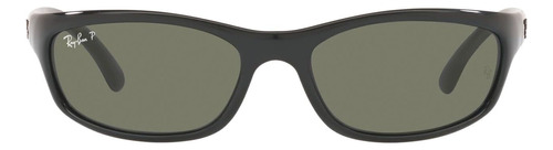 Ray-ban Mens Rb4115 Gafas De Sol Rectangulares, Verde, 57 Mm