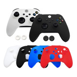 Capa Silicone Controle Xbox Series X S + Grips P/ Analógicos