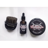 Kit Barba:cera Capliar + Aceite + Peine Barba