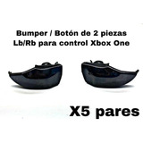 5x Bumper Boton Lb Y Rb Para Control  Xbox One ( 2 Partes )