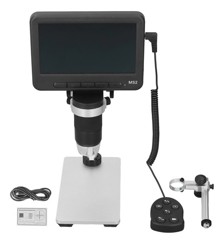 Microscopio Con Pantalla Digital Lcd De 5 Pulgadas, Aumento