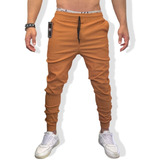 Calça Bengaline Jogger Masculina Estica Fitness